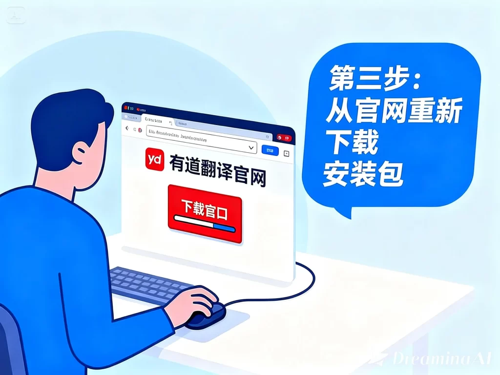 电脑安装有道翻译失败？